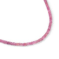 Pink Spinel Beaded Necklace